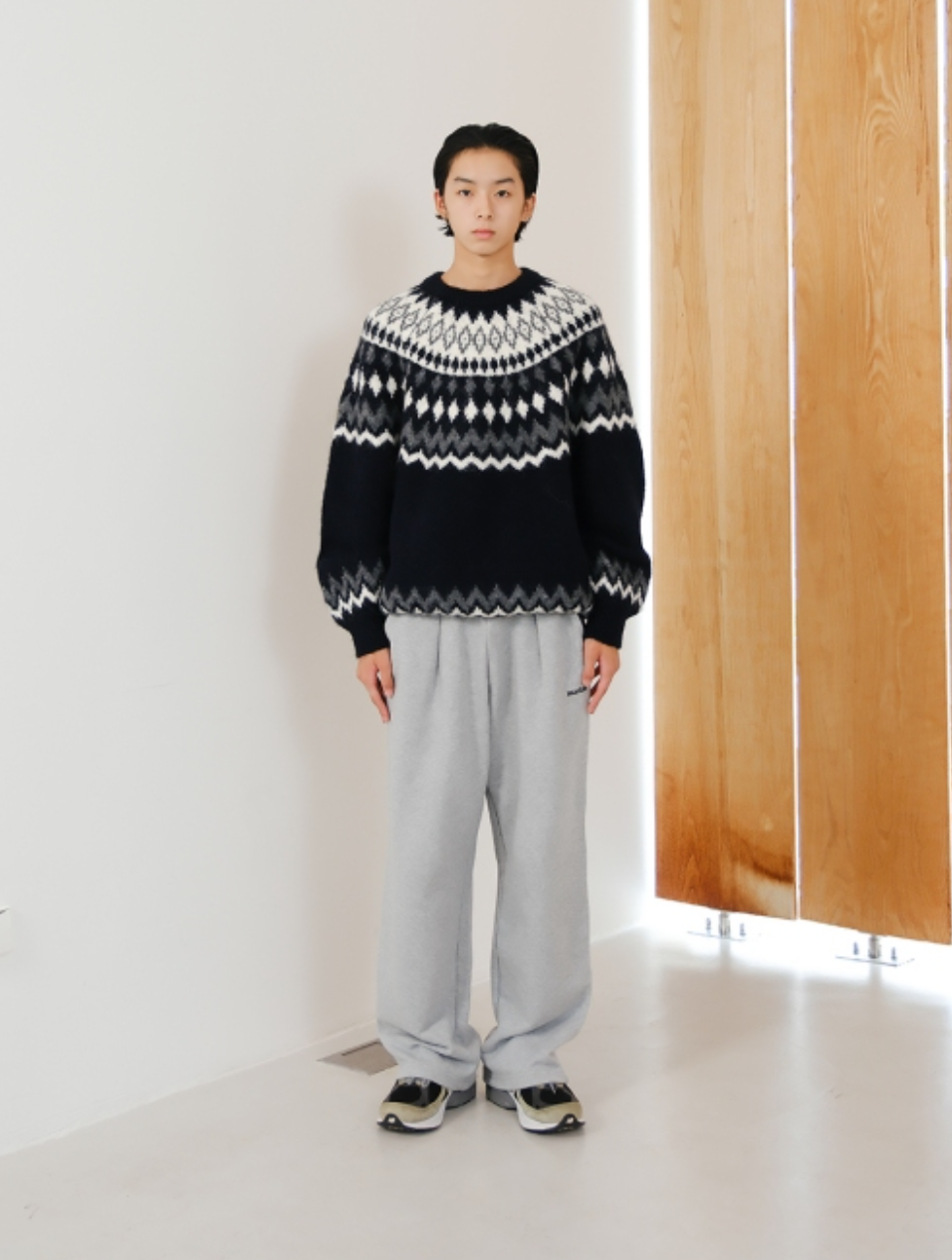 韓國 Markm One-Tuck Wide Sweatpants【MA370】
