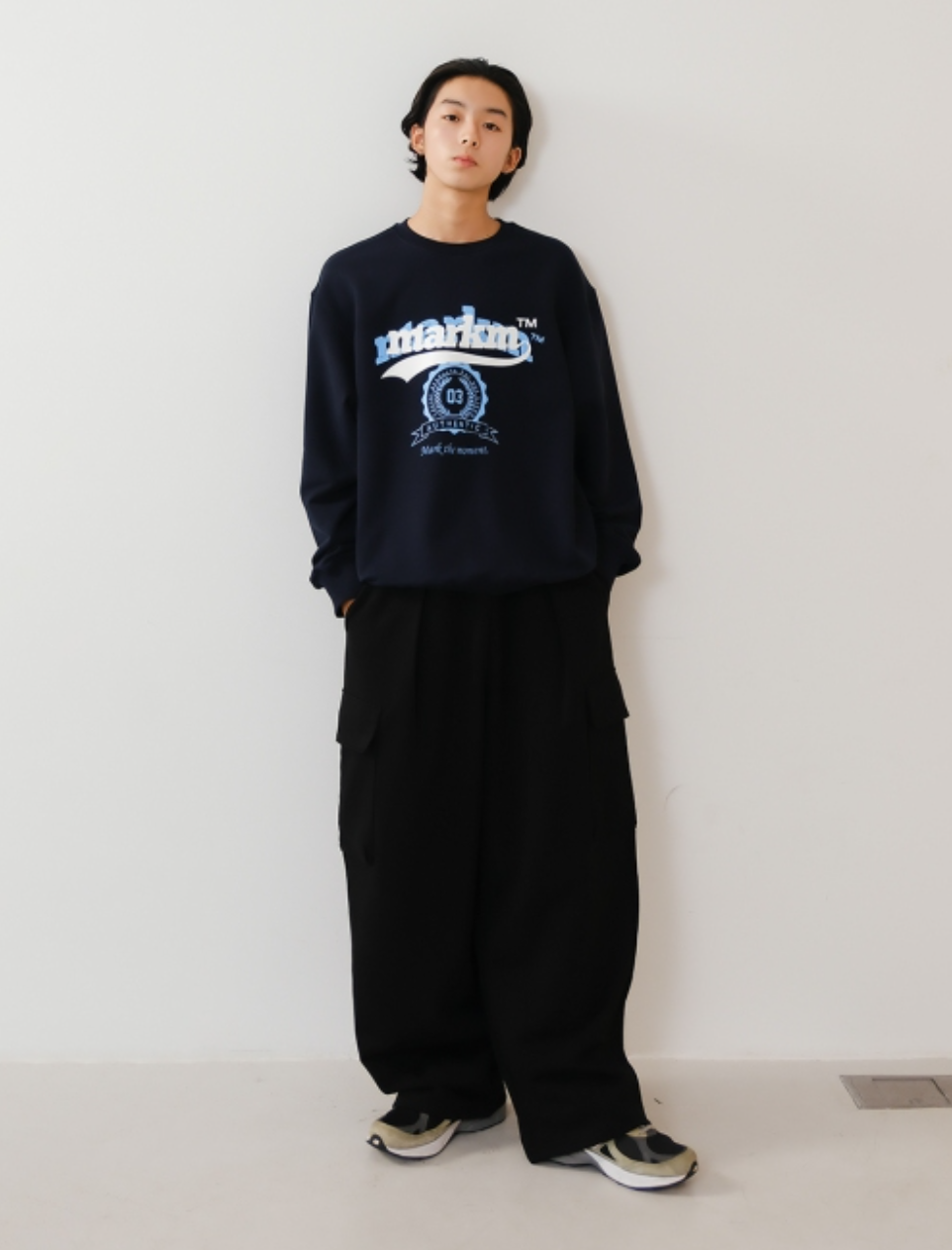 韓國 Markm Big Fit Cargo Sweatpants【MA371】