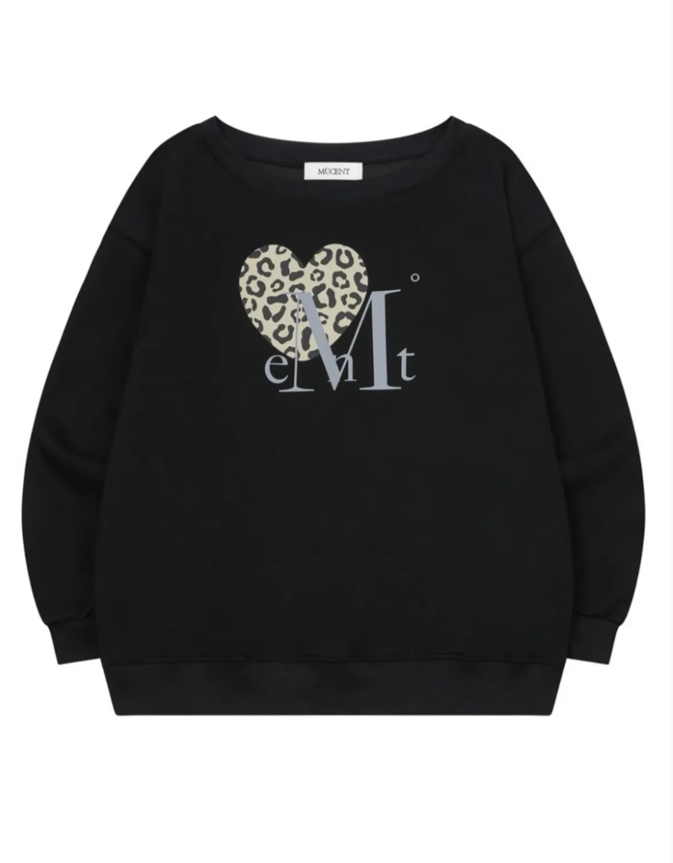 韓國 Mucent Sierra Leopard Heart One Shoulder Mtm【MU203】