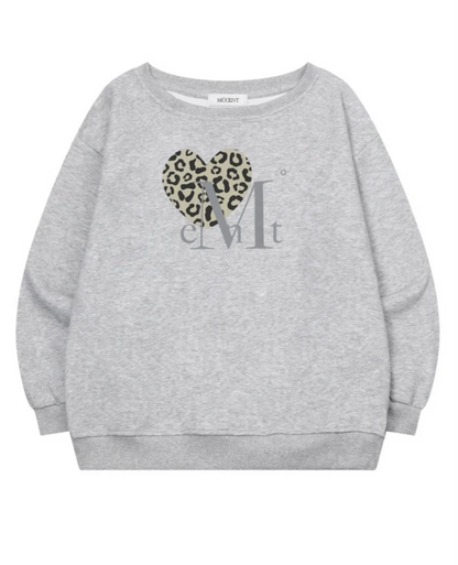 韓國 Mucent Sierra Leopard Heart One Shoulder Mtm【MU203】