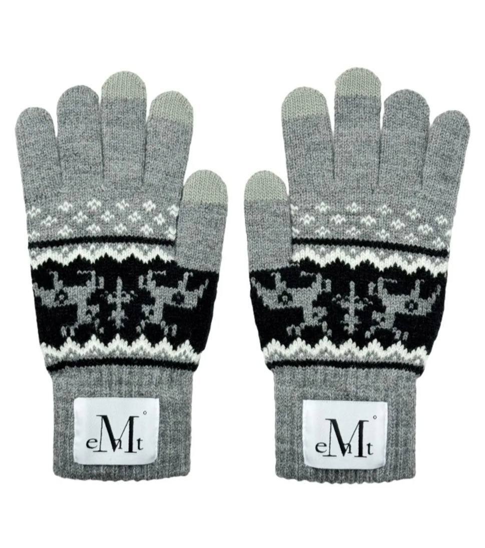 韓國 Mucent Bana Nordic Pattern Gloves【MU200】