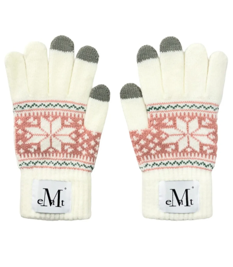韓國 Mucent Bana Nordic Pattern Gloves【MU200】