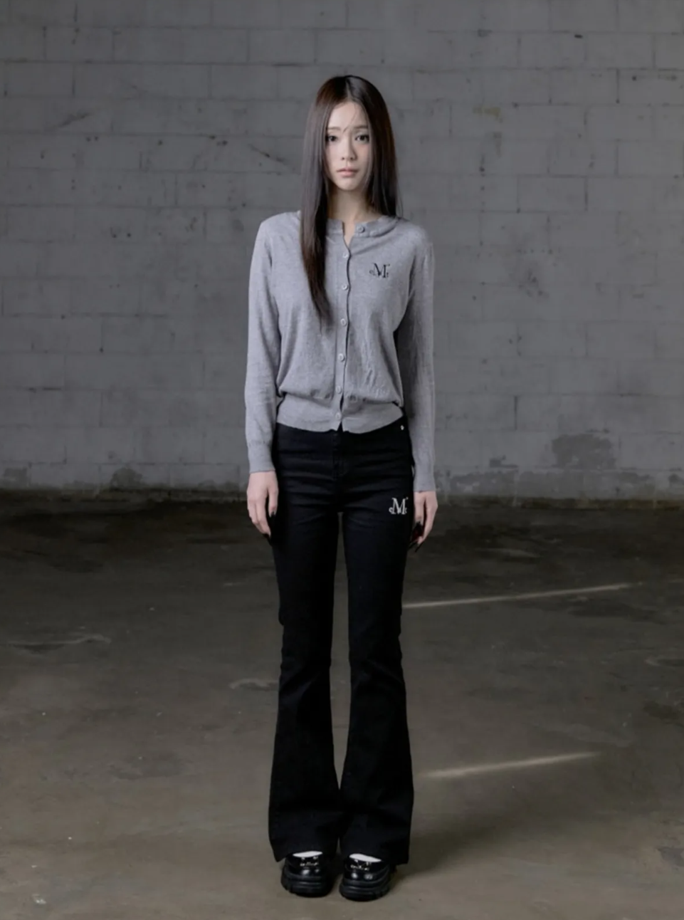 韓國 Mucent Varichion R-Neck Cardigan【MU194】