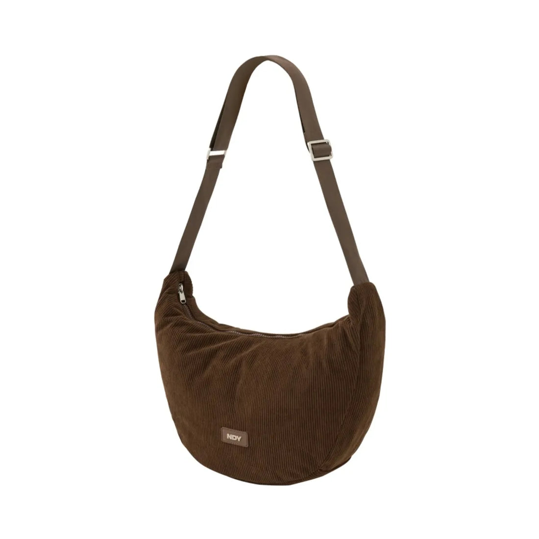 韓國 Nerdy Corduroy Hobo Crossbody Bag【NY059】