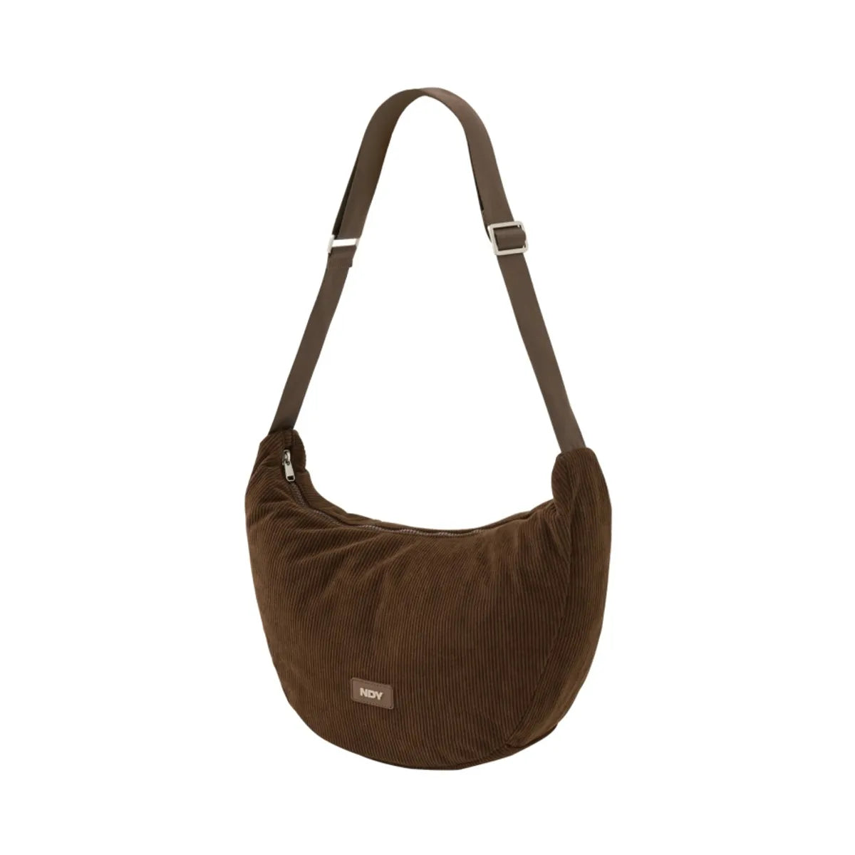 韓國 Nerdy Corduroy Hobo Crossbody Bag【NY059】