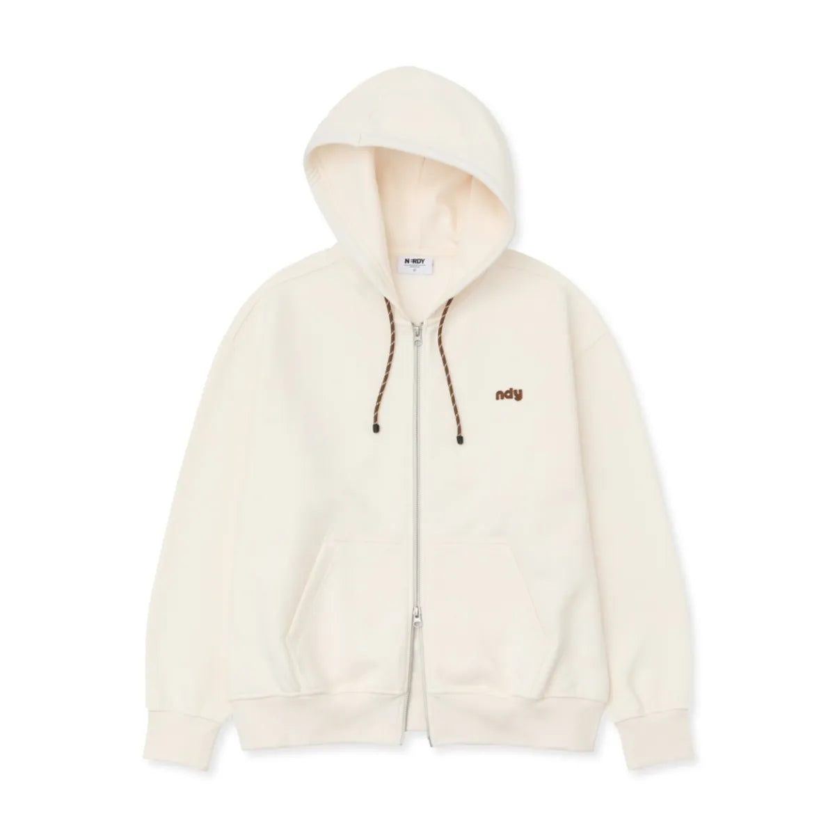 韓國 Nerdy Twist Brushed Hoodie Zip-Up【NY057】