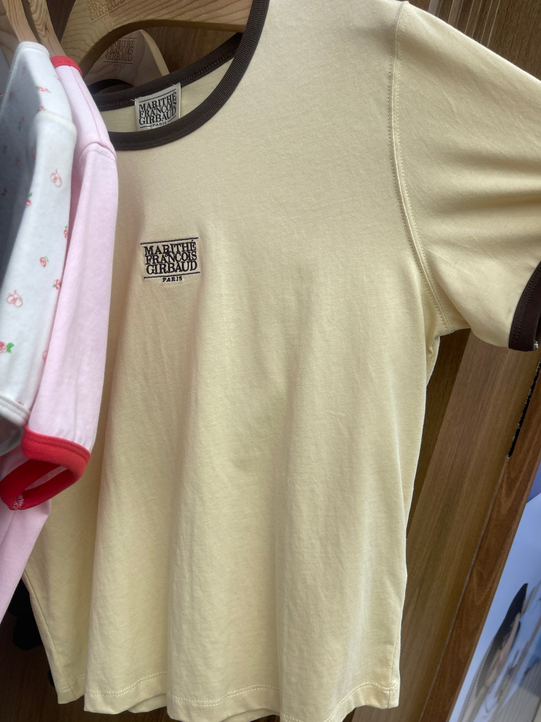 韓國 Marithe Francois Girbaud Classic Logo Ringer T-Shirt【MF699】