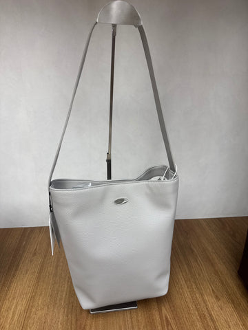 韓國 Marithe Francois Girbaud Classic Logo Faux Leather Hobo Bag【MF701】