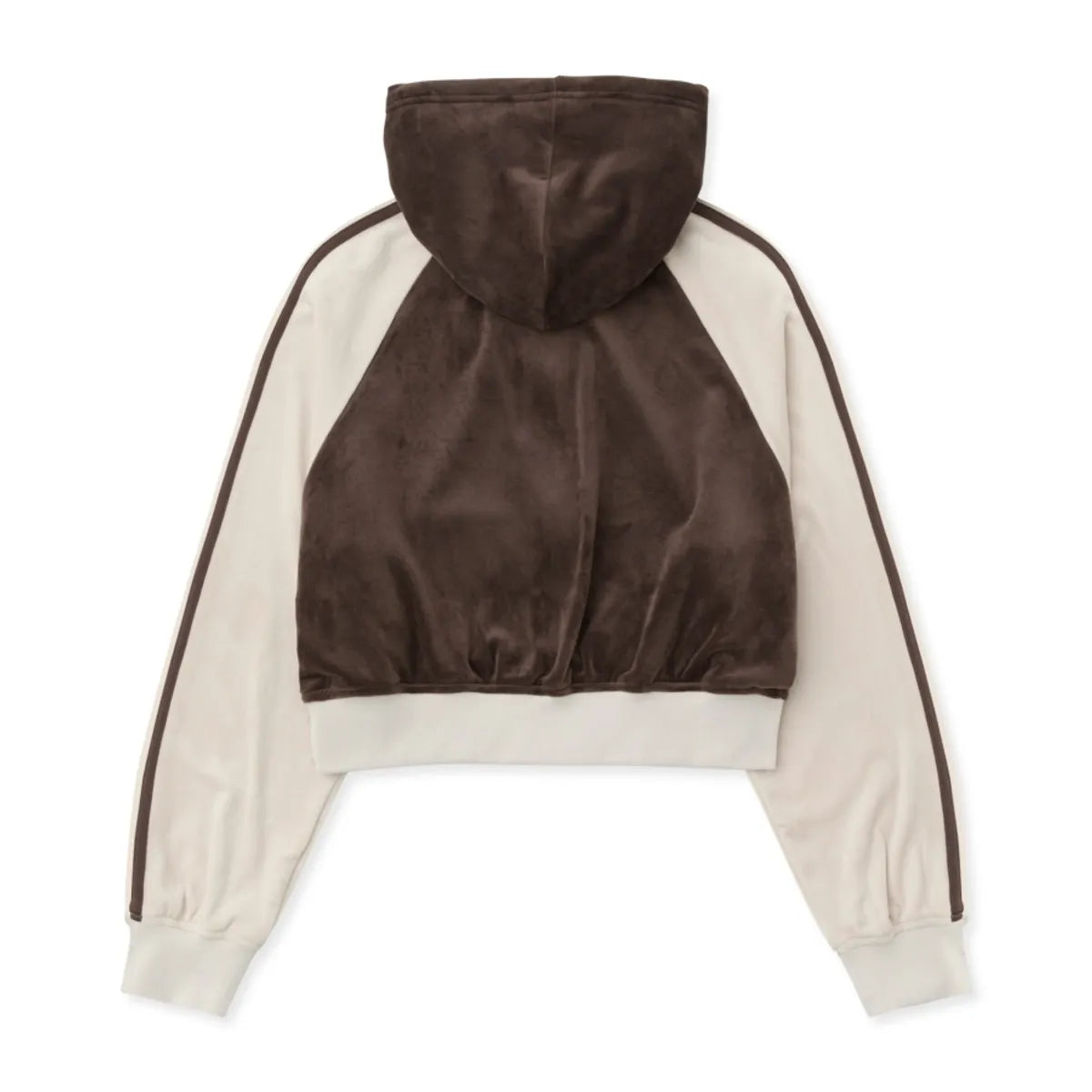 韓國 Nerdy Women's Velour Hoodie Track Top【NY054】