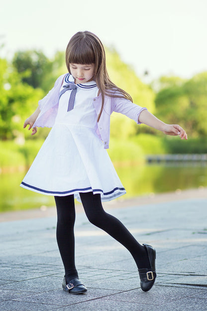 韓國 Salua 200M 兒童美腿襪 - 連腳 (春秋款 - 輕壓款)【SL007】