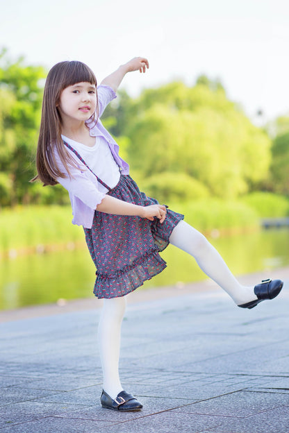 韓國 Salua 200M 兒童美腿襪 - 連腳 (春秋款 - 輕壓款)【SL007】