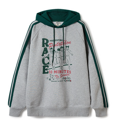 韓國 WhoAU Track Line Hoodie【WA252】