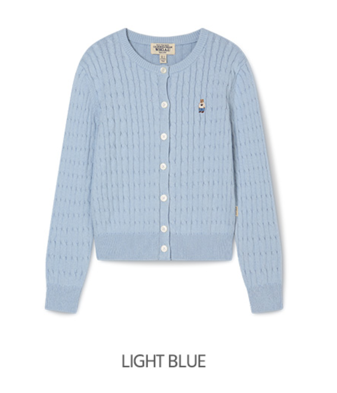 韓國 WhoAU Steve Cable Cardigan【WA261】