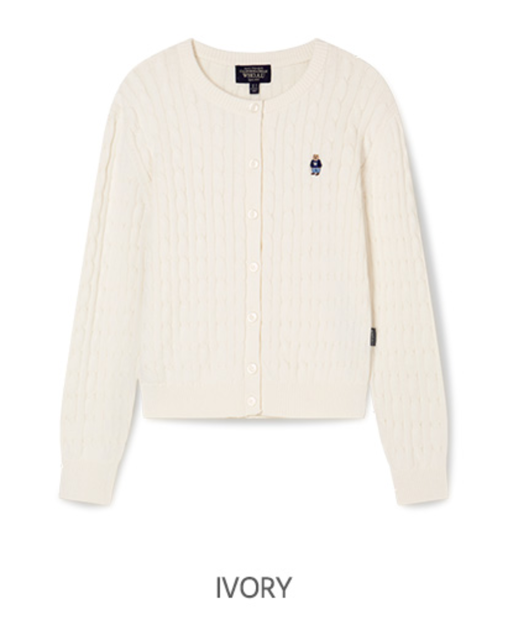 韓國 WhoAU Steve Cable Cardigan【WA261】