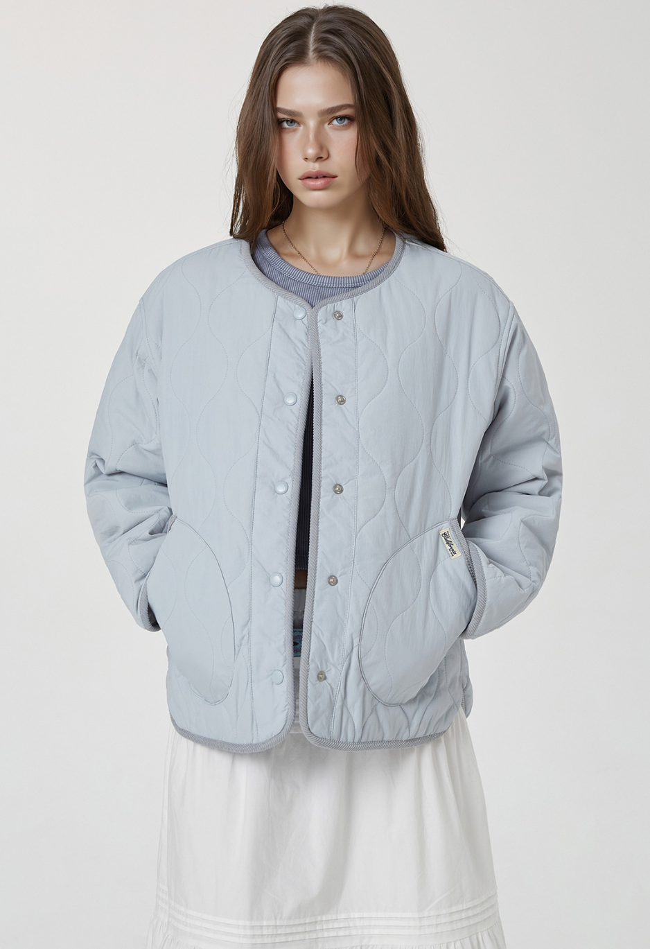 韓國 WhoAU Steve Reversible Quilting Jacket【WA263】