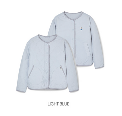 韓國 WhoAU Steve Reversible Quilting Jacket【WA263】