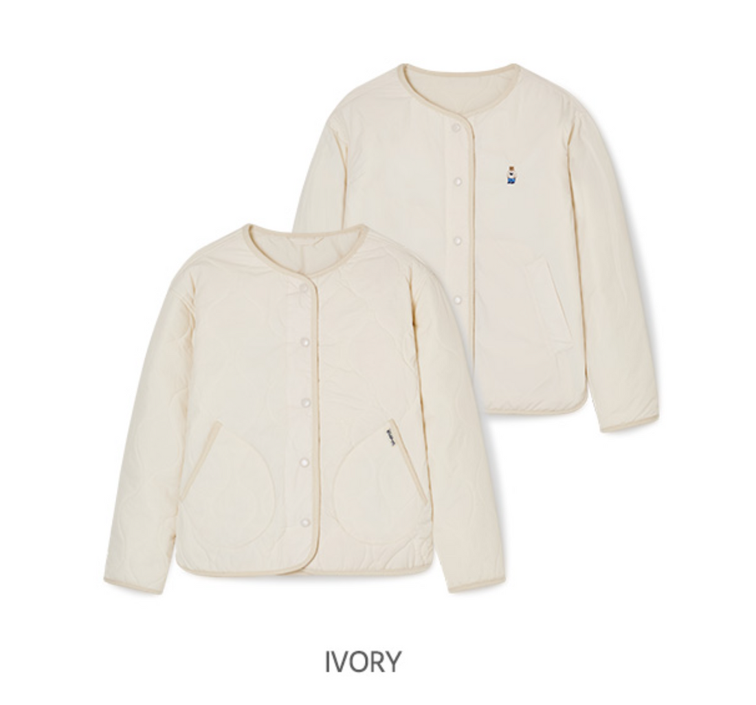 韓國 WhoAU Steve Reversible Quilting Jacket【WA263】