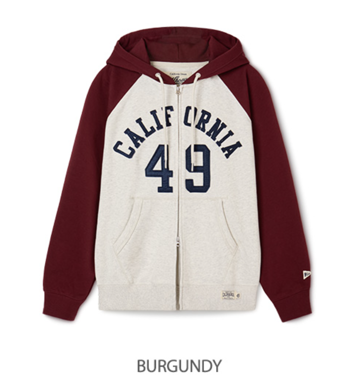 韓國 WhoAU Signature Patch Hood Zipup【WA264】