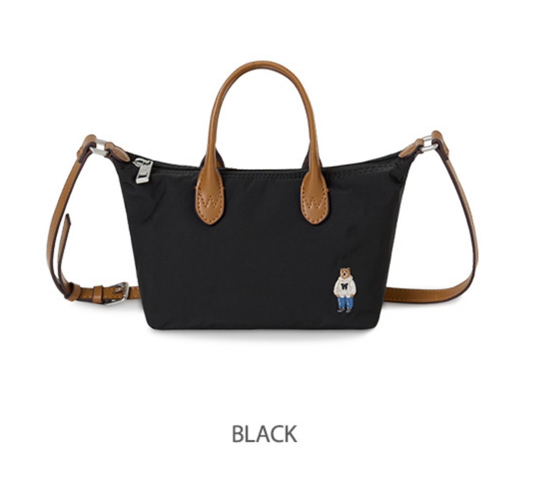 韓國 WhoAU Steve Nylon Mini Cross Bag【WA270】