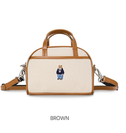 韓國 WhoAU Steve Canvas Mini Tote Bag【WA273】