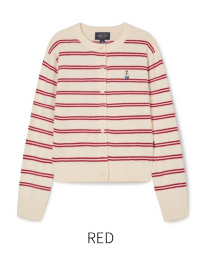 韓國 WhoAU Steve R-neck Cardigan【WA282】