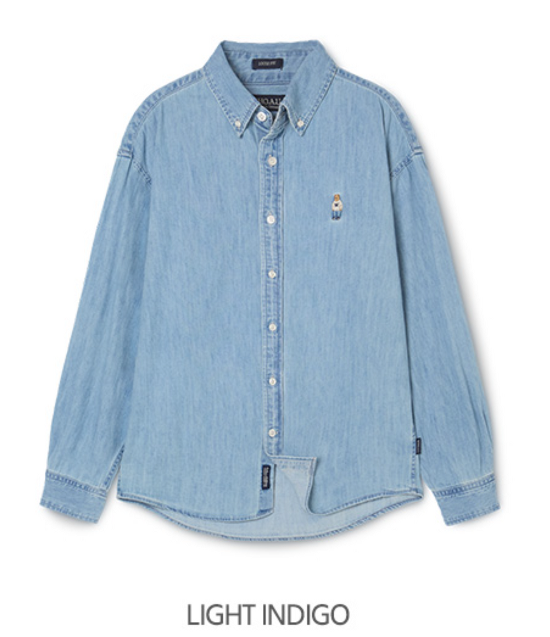 韓國 WhoAU Steve Denim Shirts【WA284】