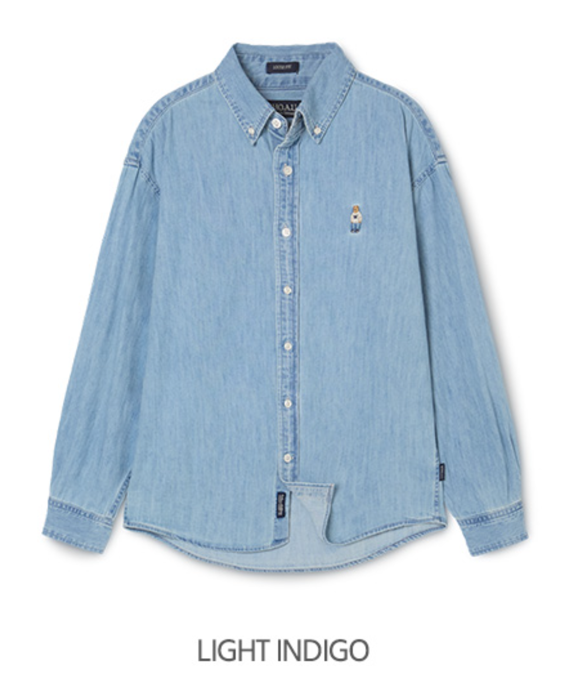 韓國 WhoAU Steve Denim Shirts【WA284】