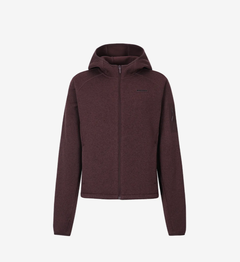 韓國 Discovery Women's Knit-Like Hooded Jacket【DY080】