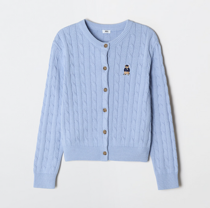 韓國 SPAO Woody Cable Cardigan【SP308】