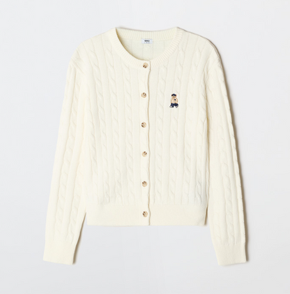 韓國 SPAO Woody Cable Cardigan【SP308】