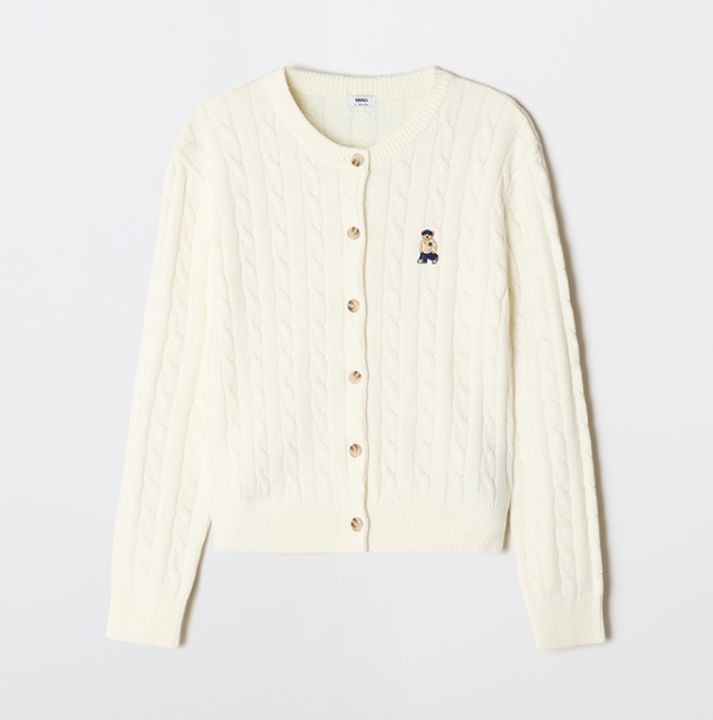 韓國 SPAO Woody Cable Cardigan【SP308】