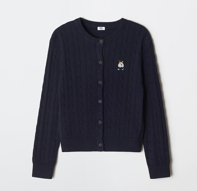 韓國 SPAO Woody Cable Cardigan【SP308】