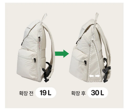 韓國 Branden 防盜可擴展旅行背包【SM684】