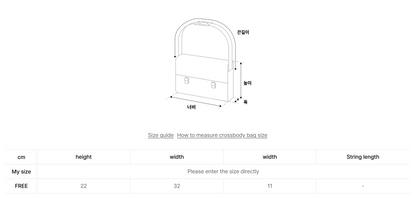 韓國 Mark Gonzales Daylight Crossbody Bag【MG245】