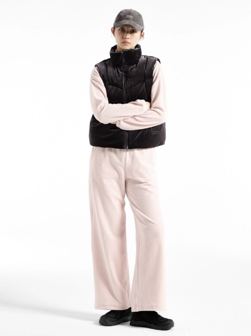 韓國 Fila Velvet Volume Down Vest【SC011】