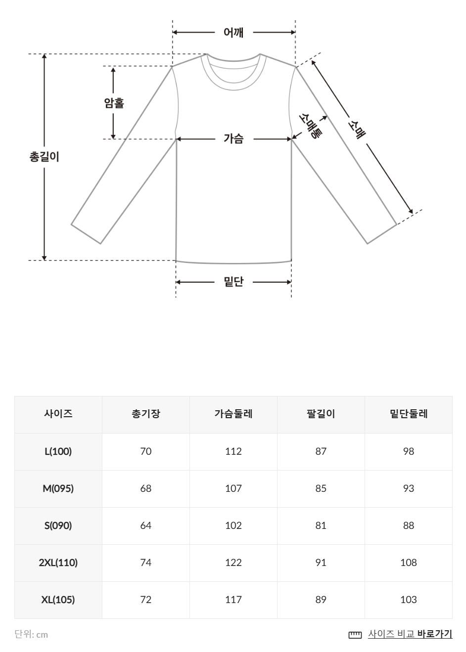 韓國 Fila Essential Small Logo Sweatshirt【SC023】