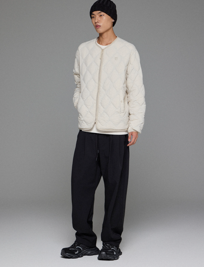韓國 Lifework Lite Diamond Quilted Down Jumper【SC071】