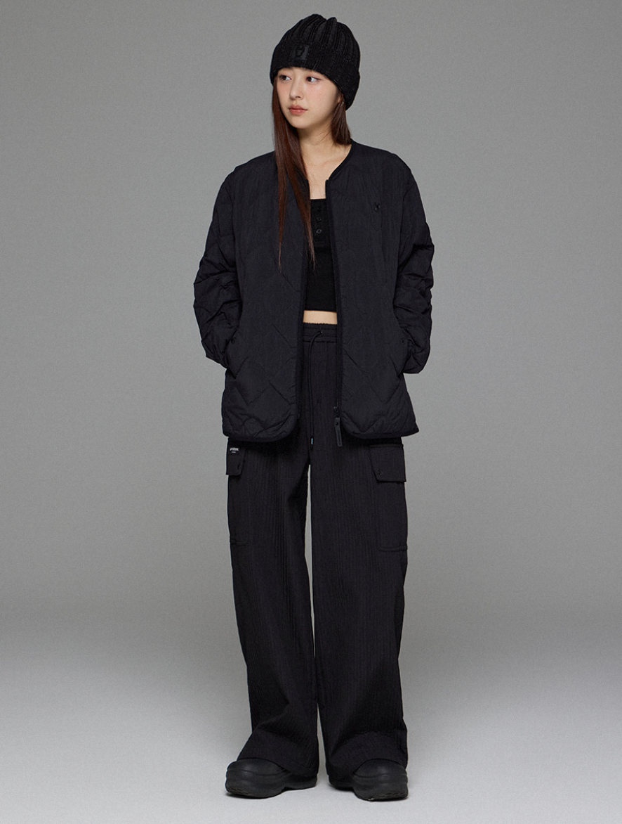 韓國 Lifework Lite Diamond Quilted Down Jumper【SC071】