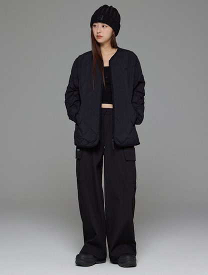 韓國 Lifework Lite Diamond Quilted Down Jumper【SC071】