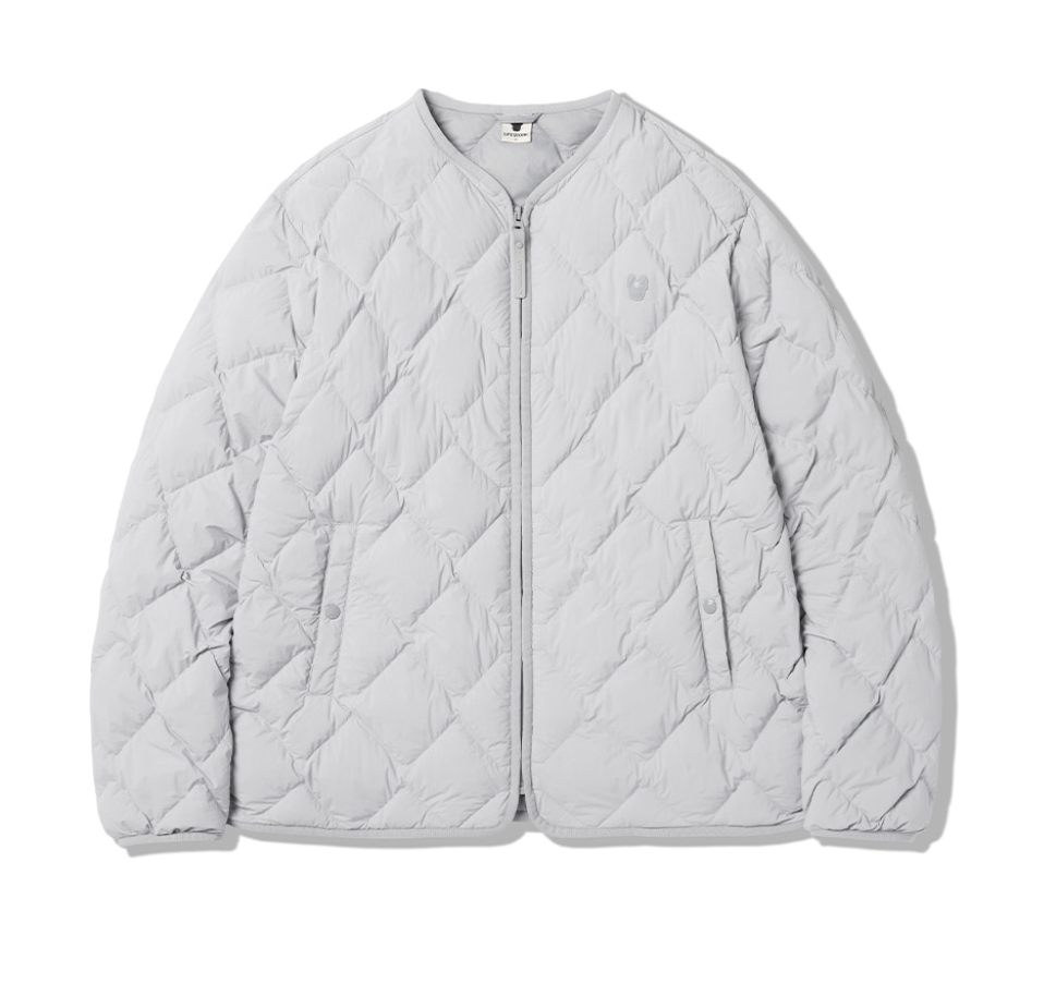 韓國 Lifework Lite Diamond Quilted Down Jumper【SC071】