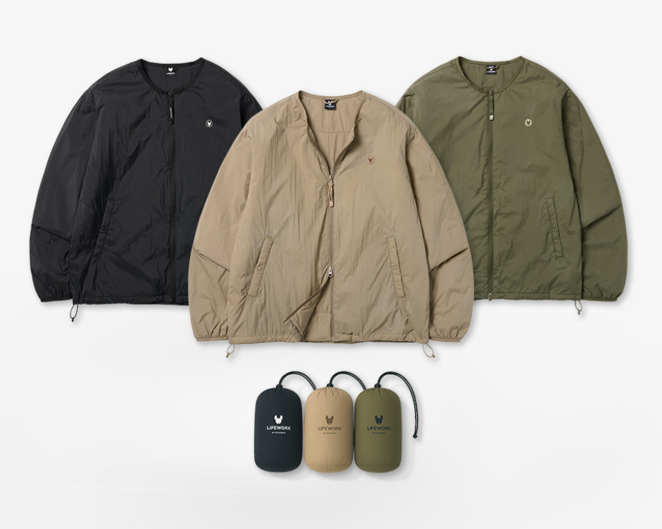 韓國 Lifework Lite Layer Padding Jumper【SC072】