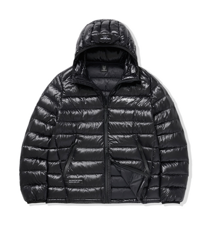 韓國 Lifework Lite Glossy Hooded Down Jumper【SC080】