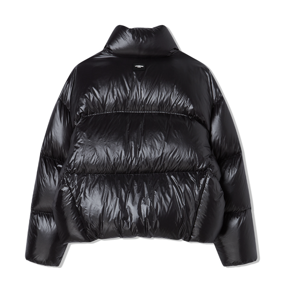 韓國 Lifework Women's Soft Air High Neck Short Down Jumper【SC082】