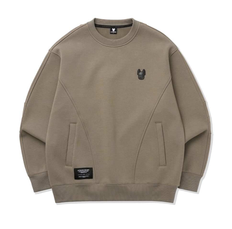 韓國 Lifework Lite Bonding Cut Pocket Sweatshirt【SC086】