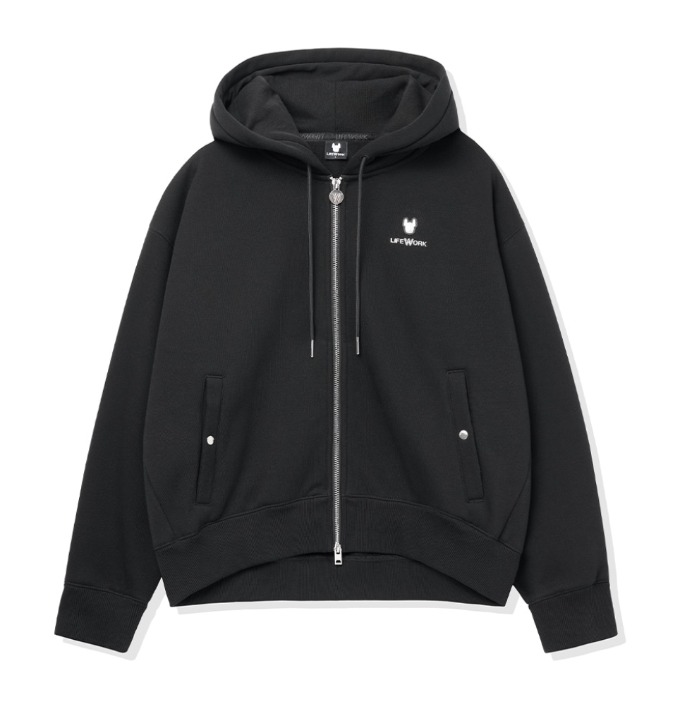 韓國 Lifework Women's Lite Bonding Hooded Zip-Up【SC096】