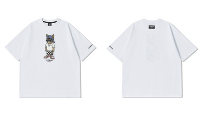 韓國 Lifework Snap Hipdog Short Sleeve T-Shirt【SC100】