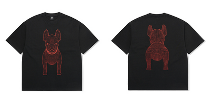 韓國 Lifework Big Radog short-sleeved T-Shirt【SC104】