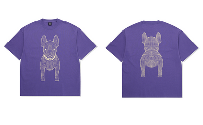 韓國 Lifework Big Radog short-sleeved T-Shirt【SC104】