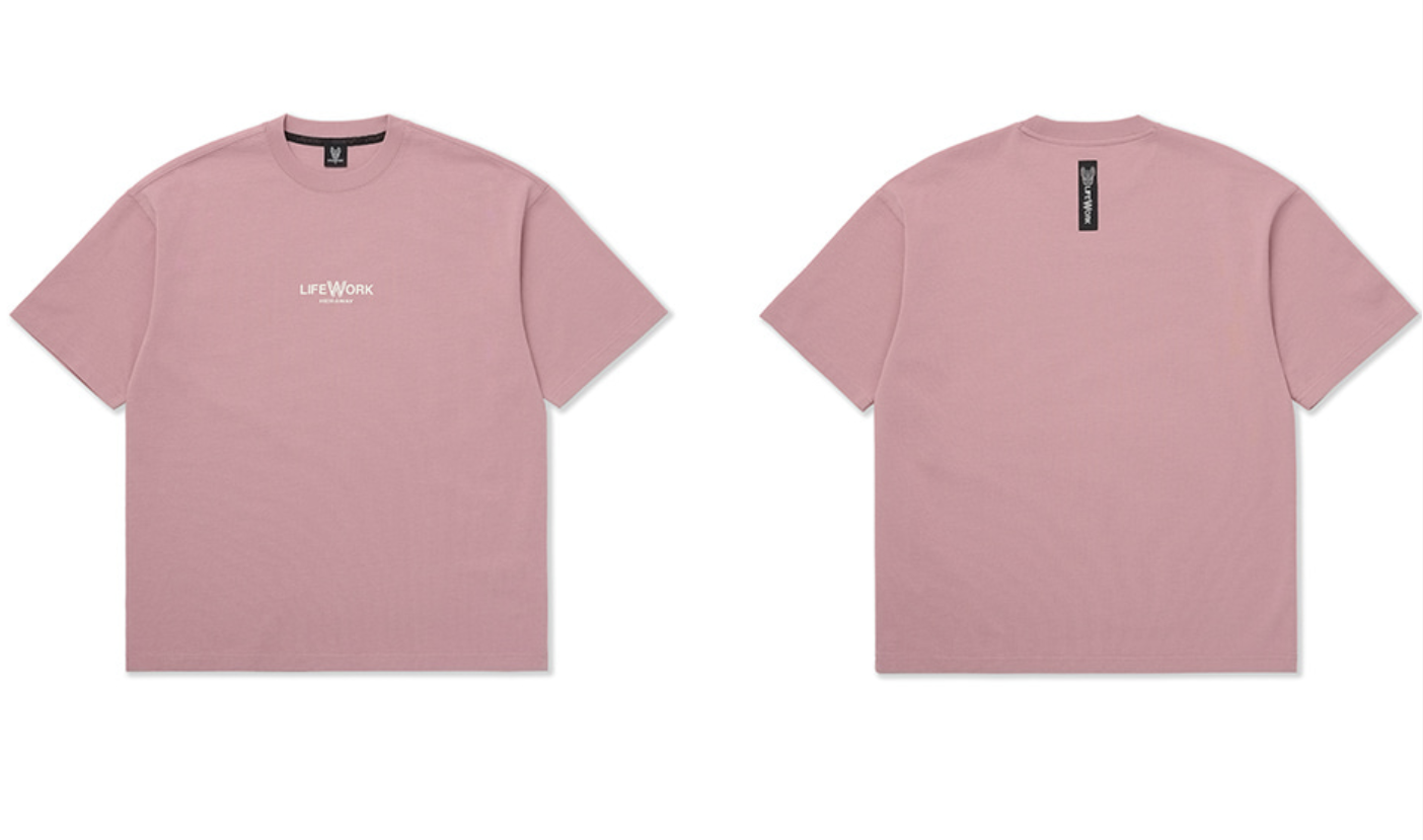 韓國 Lifework Basic Mini Logo Short Sleeve T-Shirt【SC106】