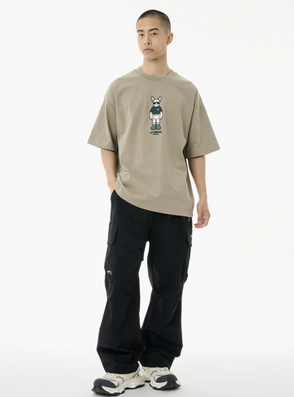 韓國 Lifework Figure short-sleeved T-Shirt【SC107】